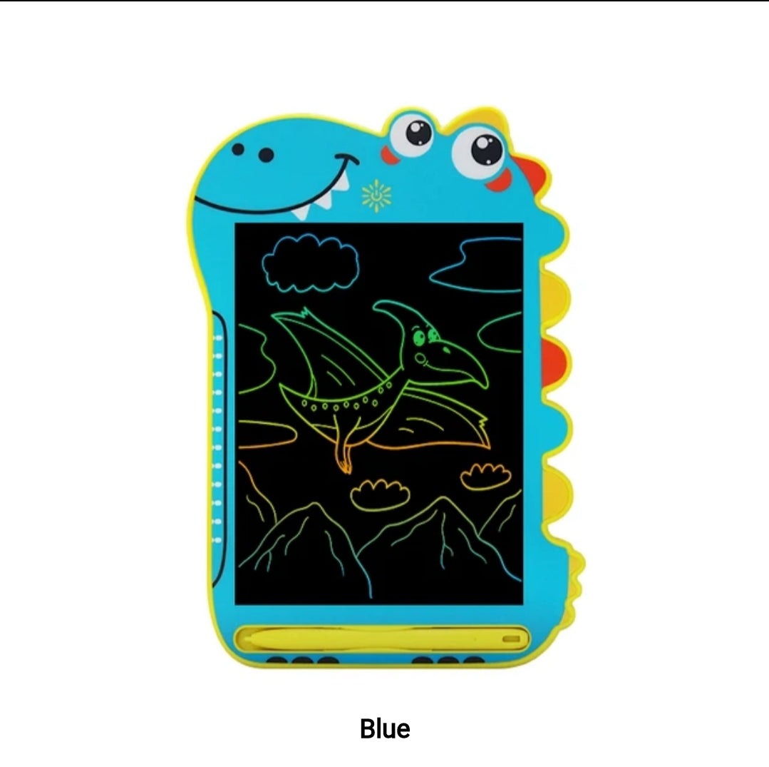 Dinosaur Shaped Digital drawing and writing board for Kids 8.5 inch